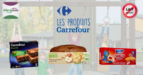 Selection De Gouters Et Biscuits Sans Lait Carrefour Allergobox