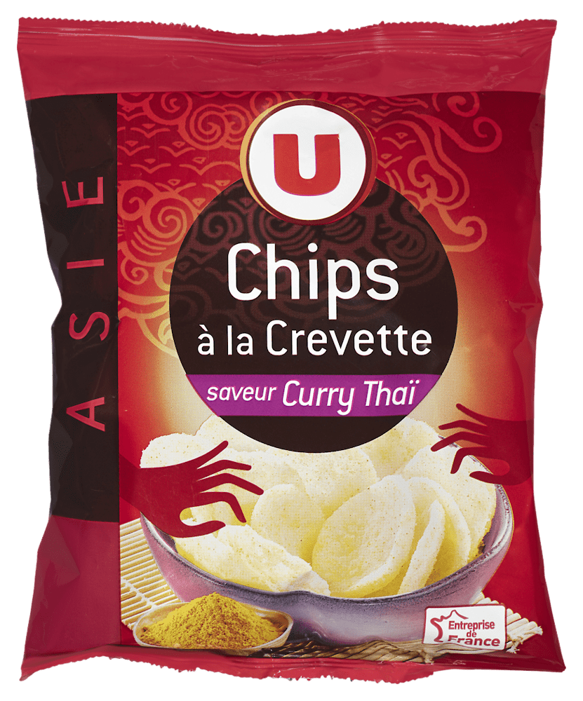 Chips aux crevettes Saewookkang 75g