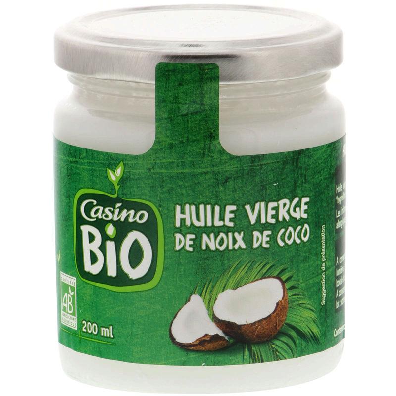 Casino Bio - Huile vierge de noix de coco bio - 200ml