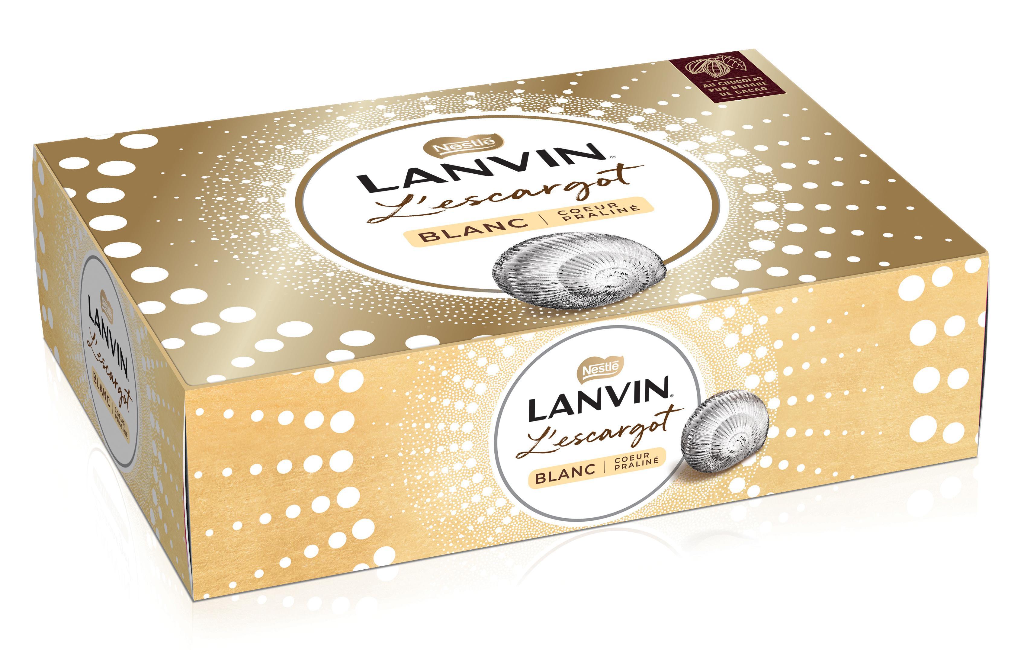 Nestlé - LANVIN Escargots Chocolat Blanc 360g