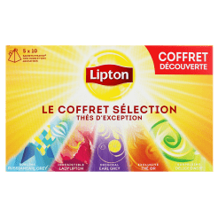 Lipton - Lipton Thé Coffret Sélection 50 Sachets