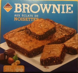 Leader Price Brownie Aux Eclats De Noisettes Allergobox