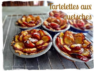 Tartelettes aux quetsches